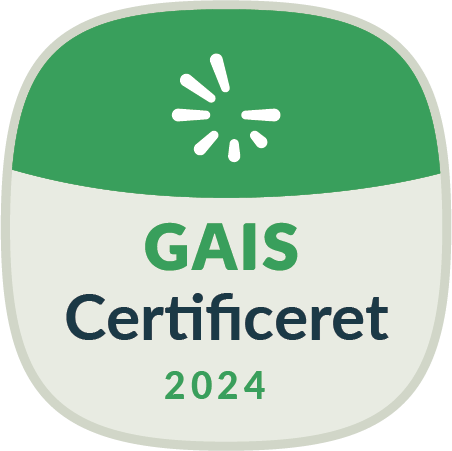 Gais certificeret